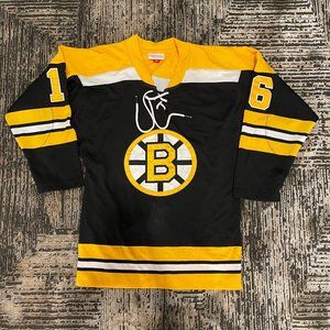 Mitchell & Ness Boston Bruins Derek Sanderson Mens Small Jersey Vintage Hockey